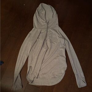 Gray Athleta Women's Hooded Sweater